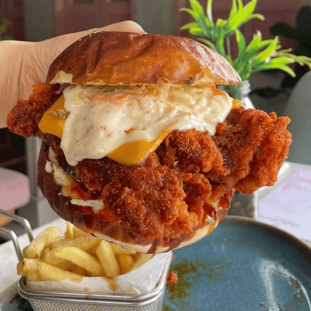 Nashville Chicken Boom with a Drink