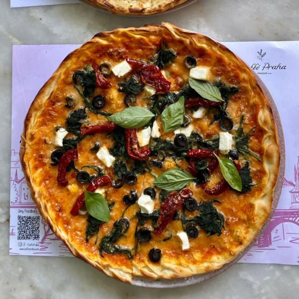 Spinach & Feta Pizza