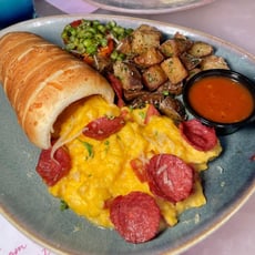 Pepperoni & Cheese Chimney